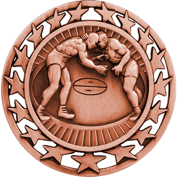 Featuring an antiqued finish, these medals will proclaim the success of... from ASI 61966 HPG / BCG Creations HPG Gold