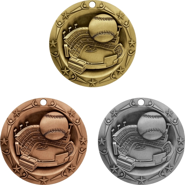 Stock World Class Sports & Academic Medal.... from ASI 61966 HPG / BCG Creations HPG Gold
