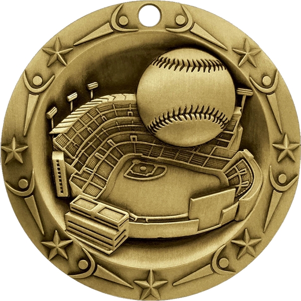 Stock World Class Sports & Academic Medal.... from ASI 61966 HPG / BCG Creations HPG Gold