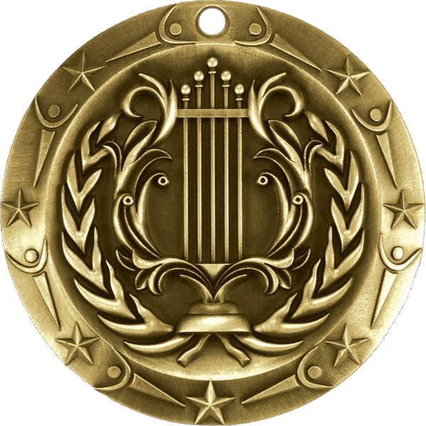 Stock World Class Sports & Academic Medal.... from ASI 61966 HPG / BCG Creations HPG Gold