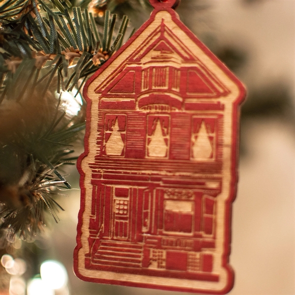 affordable and ecofriendly custom wood ornaments... from ASI 61966 HPG / BCG Creations HPG Gold