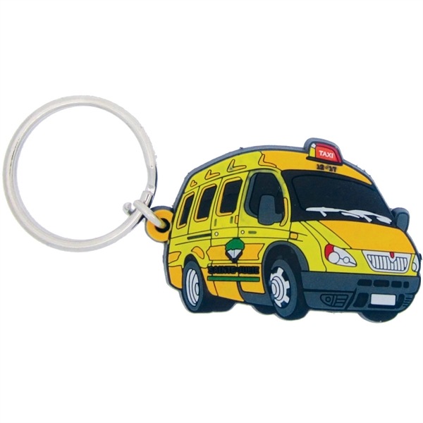 PVC Fob with Keyring made from PET plastic. Single-sided imprint, up... from ASI 61966 HPG / BCG Creations