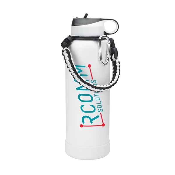 Paracord handle carrier, Silicone no-leak straw lid, silicone anti-slip anti-dent sleeve,... from ASI 39820 Opusline (Benmex)