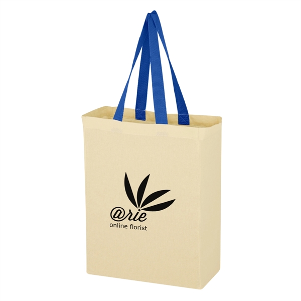 Tote bag for groceries made of natural cotton canvas.... from ASI 61125 Hit Promotional Products / Hit®