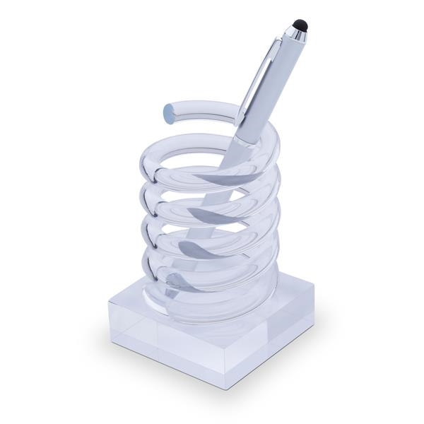 Acrylic Spiral Pen Cup... from ASI 46755 Cosmo Promos