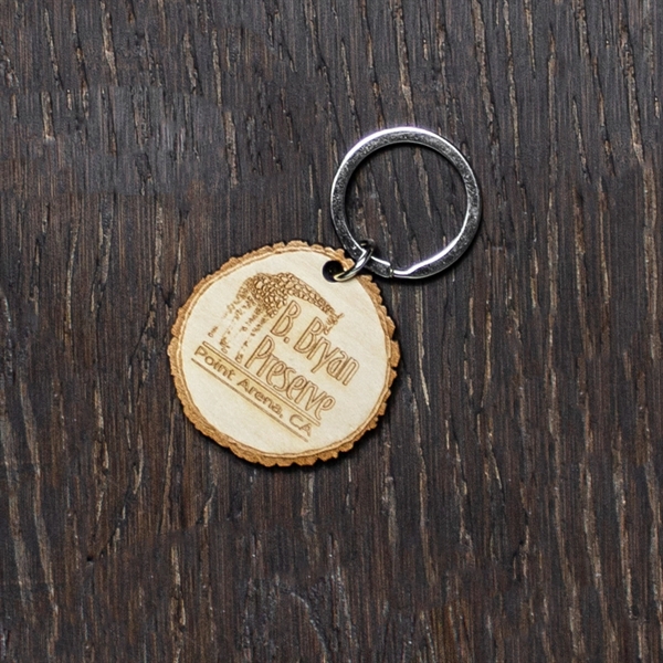 Log Keychains raise your brand's green profile with something that any... from ASI 61966 HPG / BCG Creations