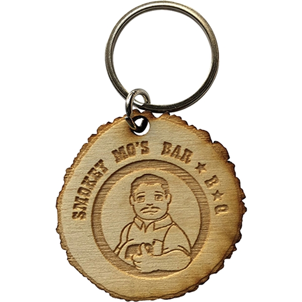 Log Keychains raise your brand's green profile with something that any... from ASI 61966 HPG / BCG Creations