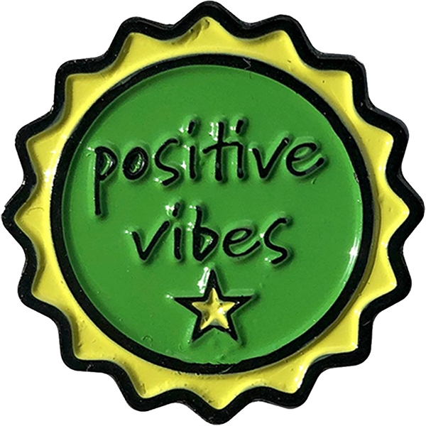 Custom shape die struck soft enamel lapel pin.... from ASI 61966 HPG / BCG Creations HPG Gold