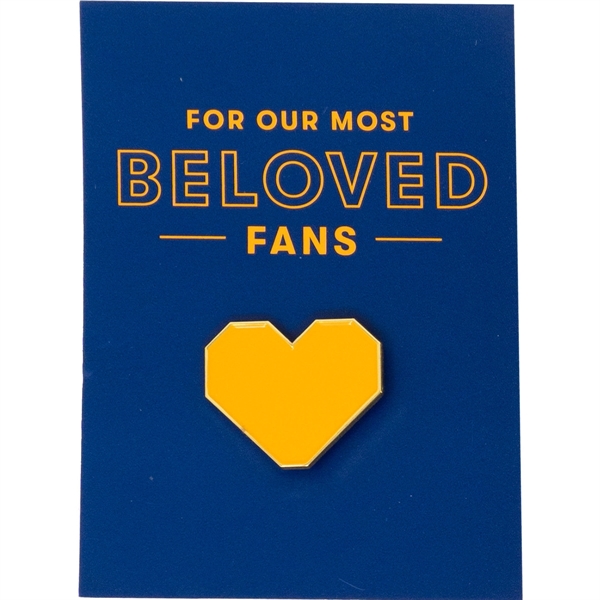 Custom shape die struck soft enamel lapel pin.... from ASI 61966 HPG / BCG Creations HPG Gold