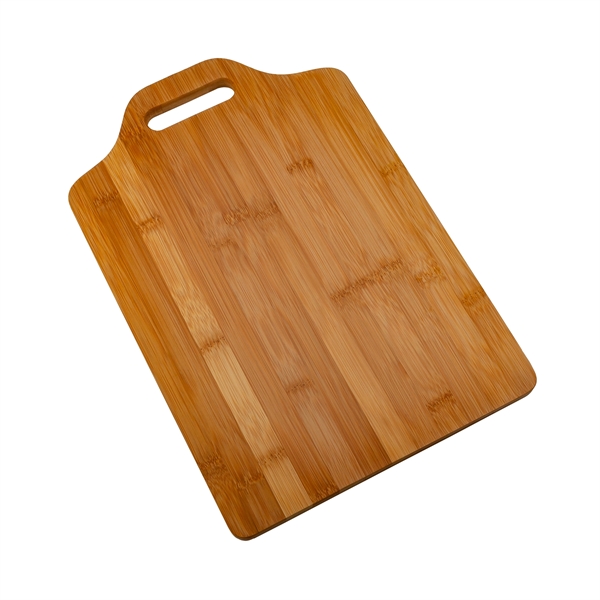 XL Flow Bamboo Cutting Board with Handle... from ASI 99030 Zipline