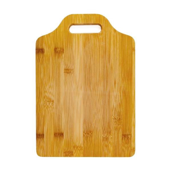 Large Flow Bamboo Cutting Board with Handle... from ASI 99030 Zipline