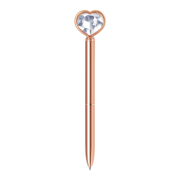 Heart-Shaped Crystal Pen... from ASI 31517 Admart Products / Admart Line