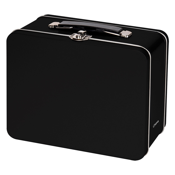 Throwback tin lunch box for taking your meal to work or... from ASI 61125 Hit Promotional Products / Hit®