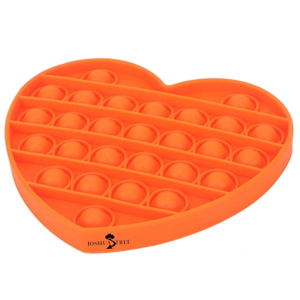 Push pop-it bubble fidget heart sensory toys.  Pop fidget toys... from ASI 68190 Lungsal / Lungsal