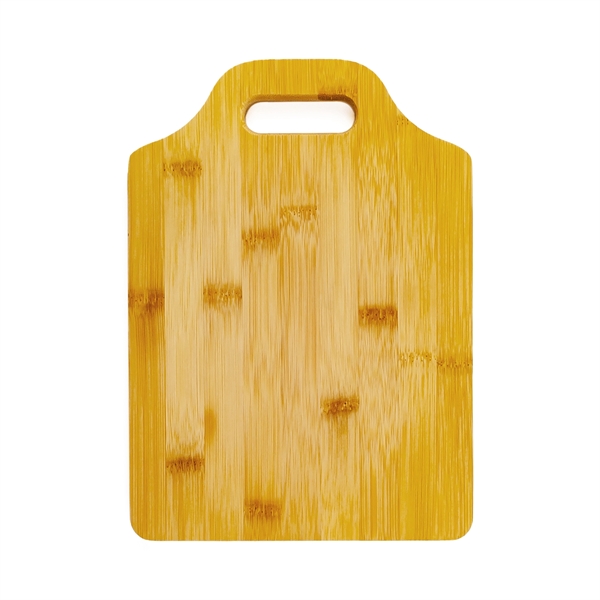 Medium Flow Bamboo Cutting Board with Handle... from ASI 99030 Zipline