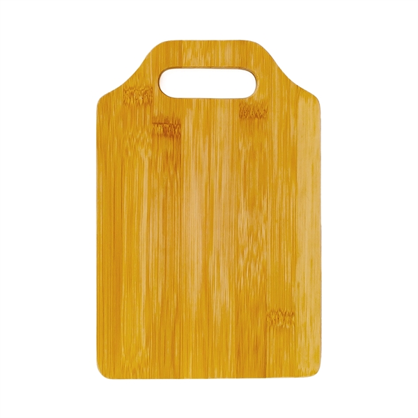 Small Flow Bamboo Cutting Board with Handle.... from ASI 99030 Zipline