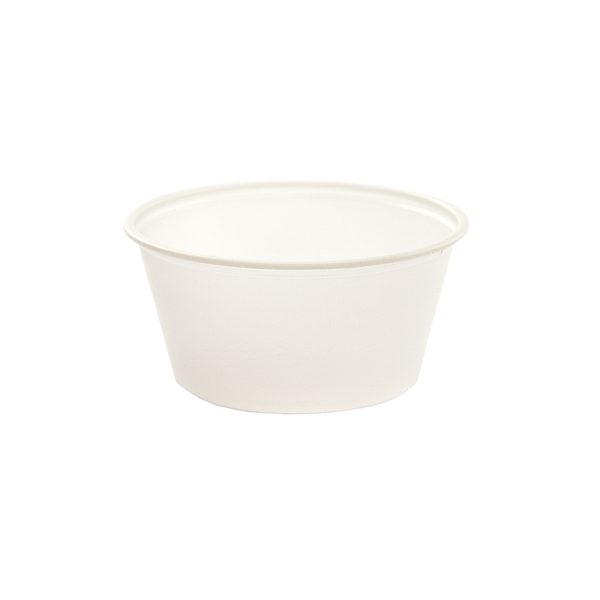 Frosted plastic souffle cup, 3.25 oz.... from ASI 88200 TK Sorg's - A Div of Arch Promo Group, LLC / GRANDE