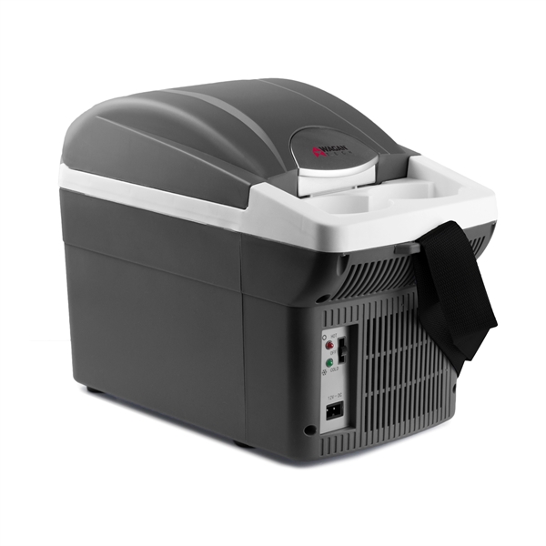 12-Volt 6 Quart Cooler/Warmer with Cup Holders... from ASI 62192 Illinois Glove Co / IGC Promo