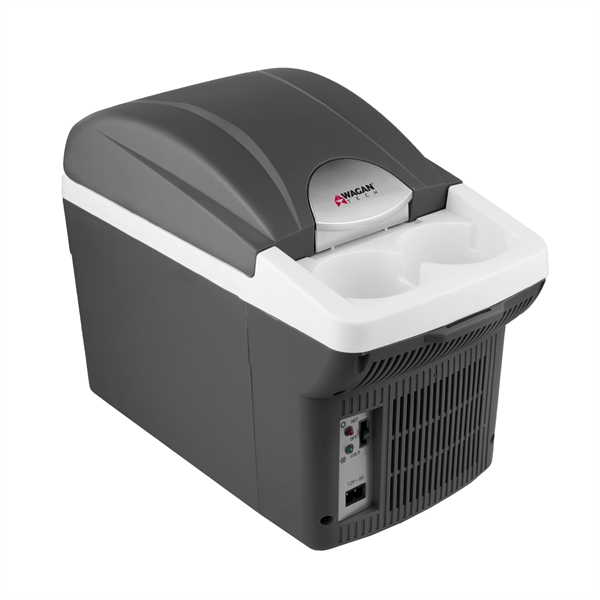 12-Volt 6 Quart Cooler/Warmer with Cup Holders... from ASI 62192 Illinois Glove Co / IGC Promo