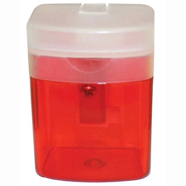 Pencil Sharpener in translucent colored plastic case.... from ASI 79840 The Proinnovative Line / Proinnovative Line