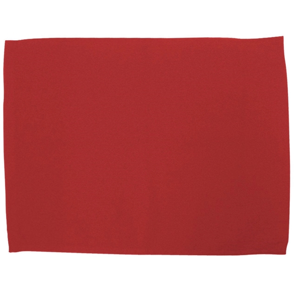 Promotional golf towel made of velour and measuring 15" x 18".... from ASI 91605 Towel Specialties