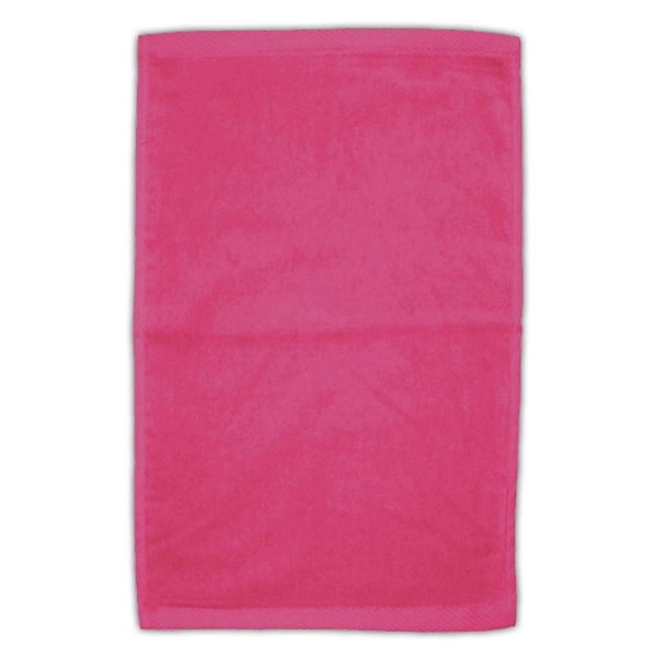 Midweight 16" x 24" golf towel with dobby borders and double-sheared... from ASI 91605 Towel Specialties