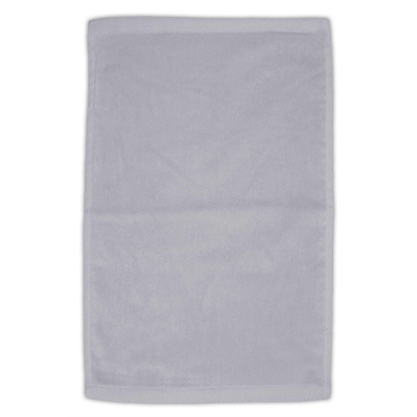Midweight 16" x 24" golf towel with dobby borders and double-sheared... from ASI 91605 Towel Specialties