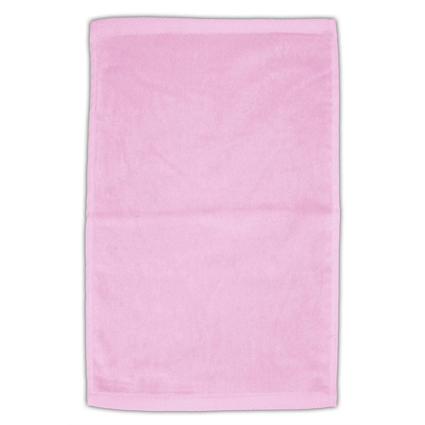 Midweight 16" x 24" golf towel with dobby borders and double-sheared... from ASI 91605 Towel Specialties