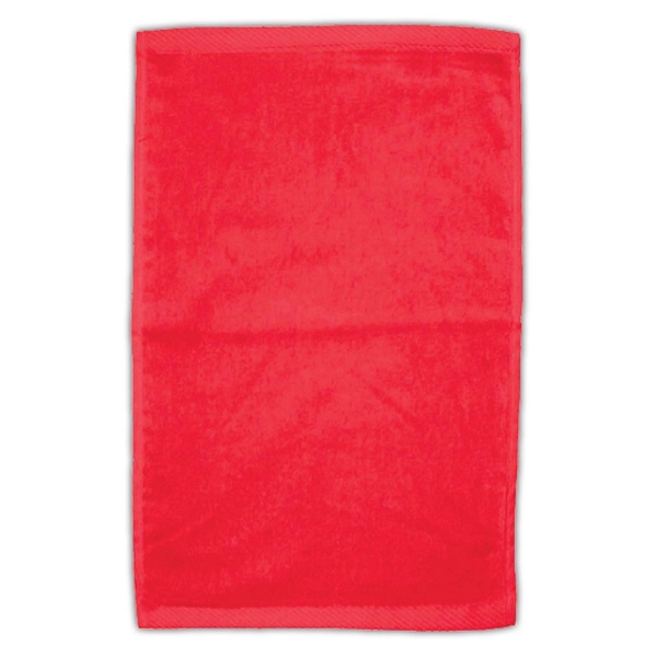 Midweight 16" x 24" golf towel with dobby borders and double-sheared... from ASI 91605 Towel Specialties