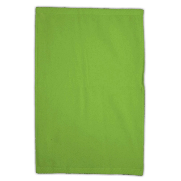 Midweight 16" x 24" golf towel with dobby borders and double-sheared... from ASI 91605 Towel Specialties