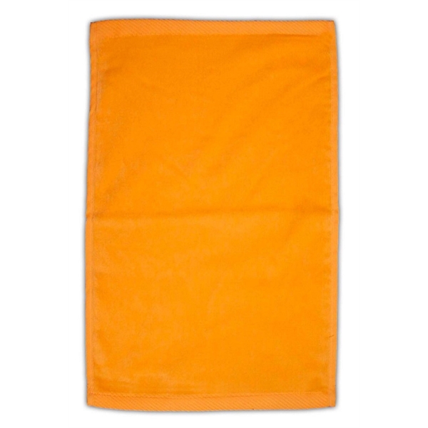 Midweight 16" x 24" golf towel with dobby borders and double-sheared... from ASI 91605 Towel Specialties