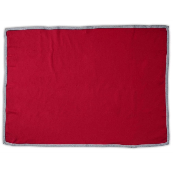 Highlander Four Seasons Blanket measuring 50" x 70" rolled and tied... from ASI 91605 Towel Specialties / Cobblestone Mills