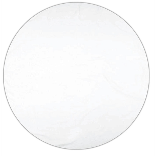 ColorFusion hot round sports towel with a woven-in Versa-Loop for easy... from ASI 91605 Towel Specialties