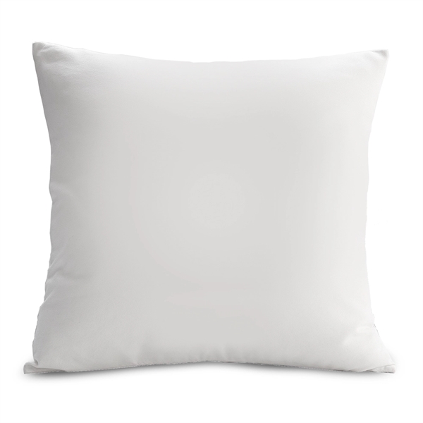 16 x 16 polyester cushion cover with invisible zipper. Pillow insert... from ASI 73010 Natico Originals Inc