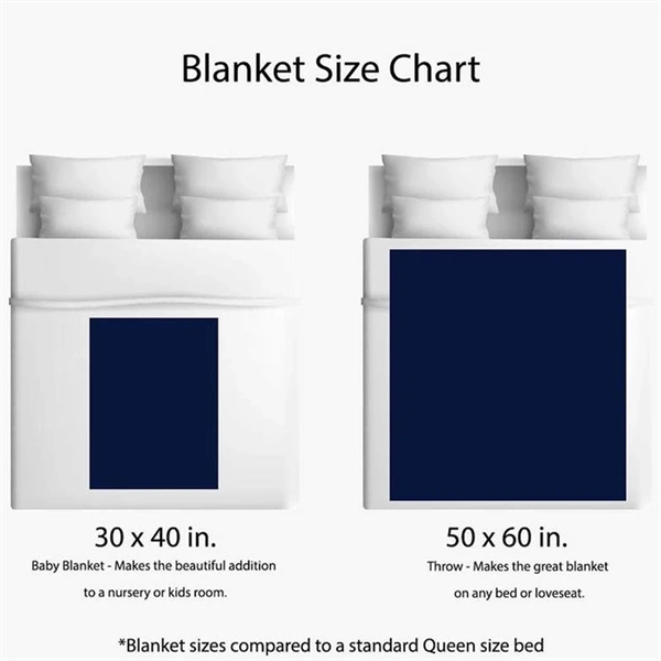 30 x 40 Polar Fleece Polyester Blanket... from ASI 73010 Natico Originals Inc