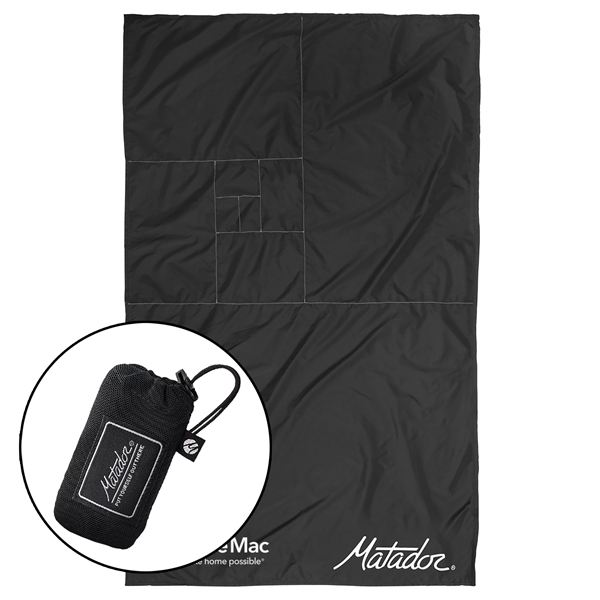 44" x 28" x 1/16" Matador 3.0™ pocket blanket with weight... from ASI 61005 Hirsch Gift Inc