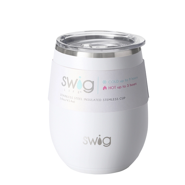 14 oz. stemless wine cup with triple insulated technology.... from ASI 61005 Hirsch Gift Inc