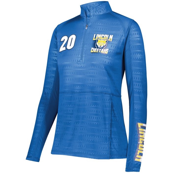 Modern design and performance come together in the Ladies Converge Half... from ASI 37461 Augusta Sportswear