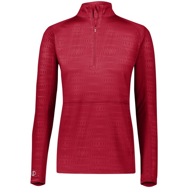 Modern design and performance come together in the Ladies Converge Half... from ASI 37461 Augusta Sportswear