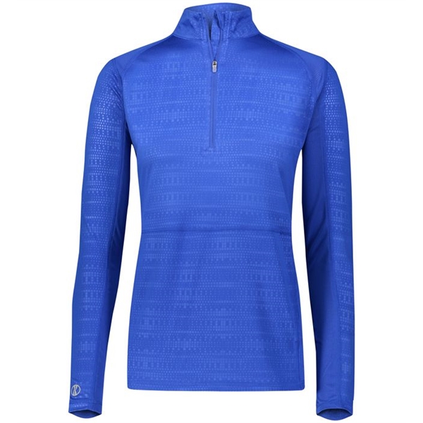 Modern design and performance come together in the Ladies Converge Half... from ASI 37461 Augusta Sportswear