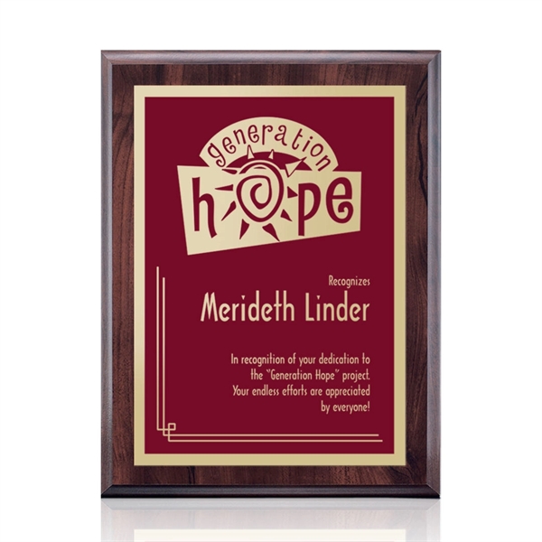 Cherry Finish Plaque... from ASI 84592 St Regis Group / St Regis