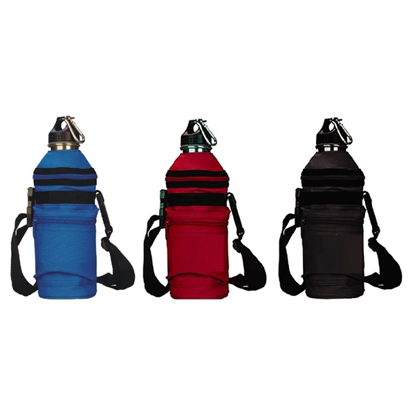 These Nylon Bottle holders feature an adjustable strap for easy caring.... from ASI 31977 Adline Industries Inc