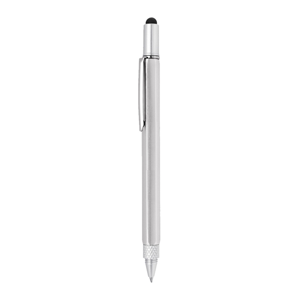 Stylus pen with short ruler on the barrel.... from ASI 31517 Admart Products / Admart Line