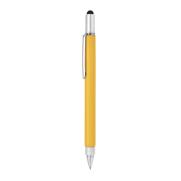 Stylus pen with short ruler on the barrel.... from ASI 31517 Admart Products / Admart Line