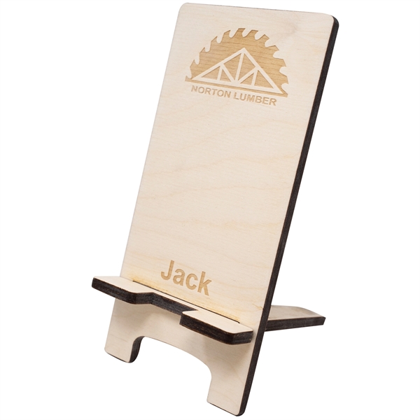 Cell phone holder stand made from wood.... from ASI 61966 HPG / BCG Creations HPG Gold