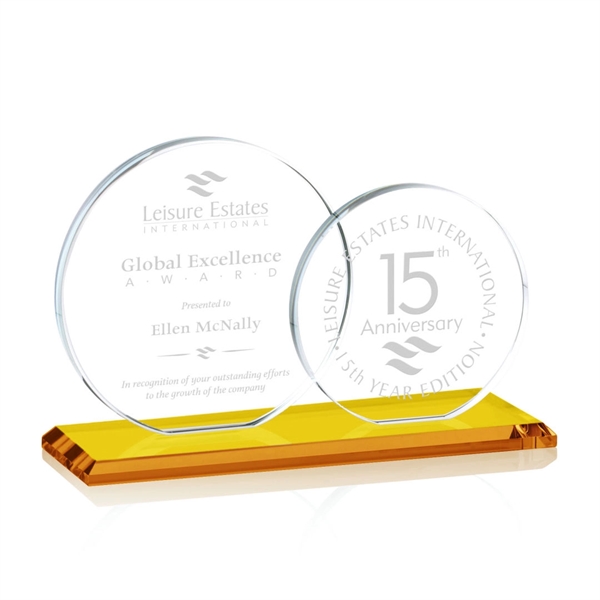 The Double Victoria Award features 2 opulent starfire circles on a... from ASI 84592 St Regis Group / St Regis