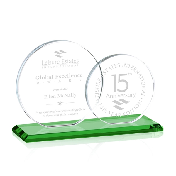 The Double Victoria Award features 2 opulent starfire circles on a... from ASI 84592 St Regis Group / St Regis