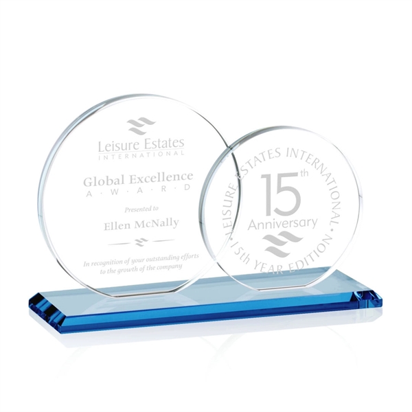 The Double Victoria Award features 2 opulent starfire circles on a... from ASI 84592 St Regis Group / St Regis