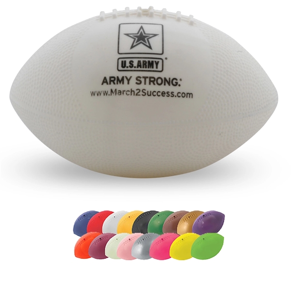 High-quality, soft, re-inflatable mini plastic football measuring 7" for advertising a... from ASI 38120 Ball Pro / Diversified Quality Kitchenware