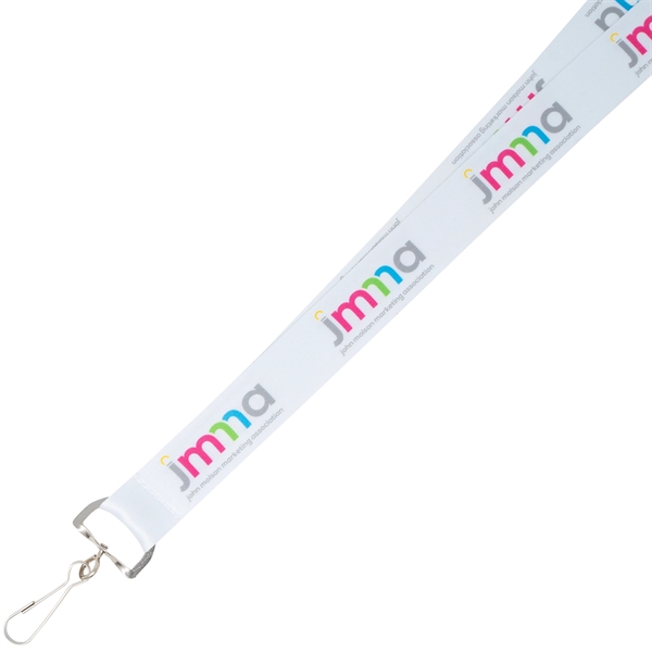 Heat dye sublimated soft polyester lanyard.... from ASI 61966 HPG / BCG Creations HPG Gold